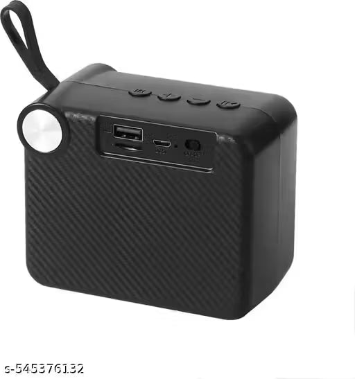 ThunderBeat 5W Portable Bluetooth Speaker with RGB Lights – Black | Stereo Sound, Deep Bass, Wireless Music Streaming