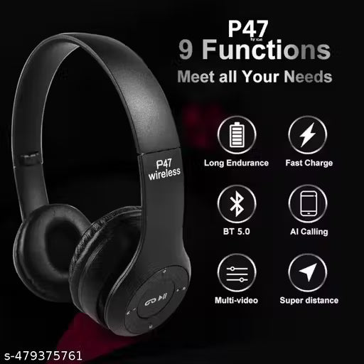 P47 Bluetooth Headphone